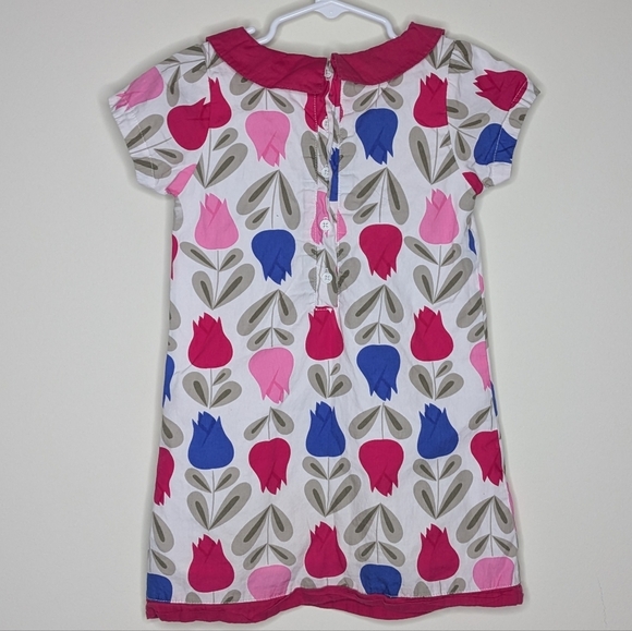 Pumpkin Patch Tulip Flower Dress 4 - Picture 2 of 4